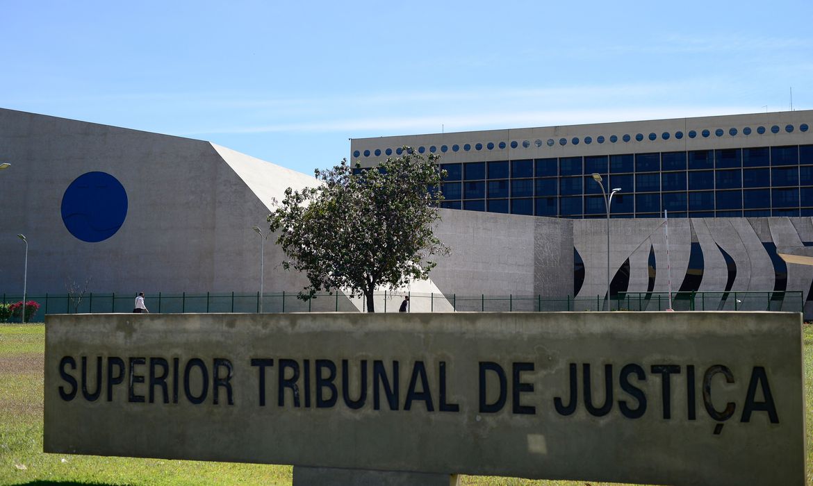 Fachada do edifício sede do Superior Tribunal de Justiça (STJ)