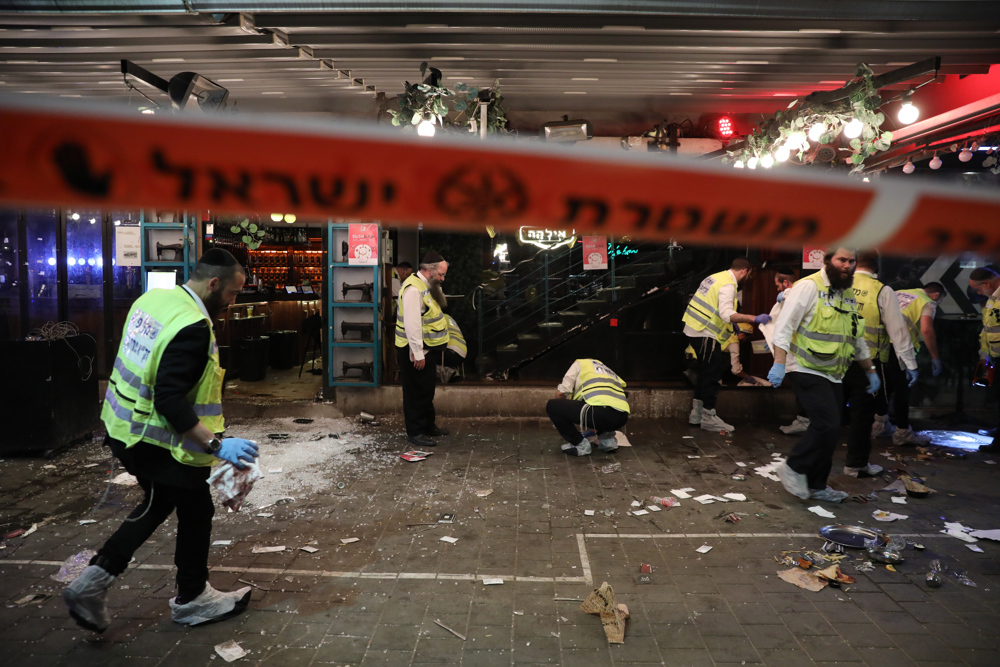 Fatal shooting attack in Tel Aviv