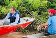 Comitiva liderada por Wilson Santos inicia expedição para avaliar situação do Rio Cuiabá