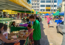 Produtos de qualidade atraem clientes na Feira da Agricultura Familiar em praça de Cuiabá