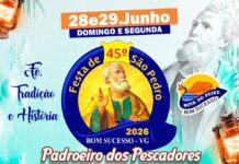 Festa de São Pedro e dos Pescadores celebra 45 anos nos dias 28 e 29 de junho