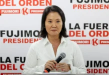 Keiko Fujimori diz que Peru está ‘perto do caminho da ordem’ após vencer eleição