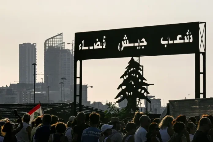 LebanonPortBlastAnniversaryJusticeProtest