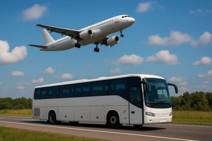 Aviao-supera-onibus