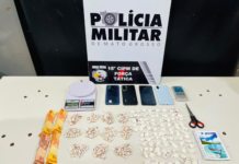 Força Tática prende dupla com 298 porções de drogas em Várzea Grande