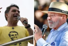 Atlas/Bloomberg: Flávio tem 47,7% e Lula, 47,6% no 2º turno