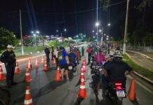 Operação Lei Seca termina com 9 presos em Cuiabá na madrugada desta segunda (14)