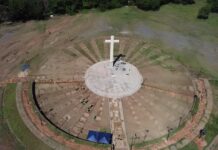 Prefeitura prepara espaço da Cruz do Papa para celebração dos 35 anos da visita de João Paulo II