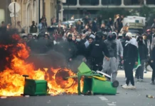Protestos estudantis na França deixam 65 feridos e quase 2 mil detidos