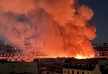 Mais de 100 mil protestam em Paris contra aumento do custo de vida