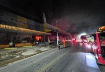 Corpo de Bombeiros utiliza 100 mil litros de água no combate a incêndio de grandes proporções em Cuiabá
